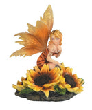 Flower Fairy with Sunflowers Figurine Home Decor Gifts