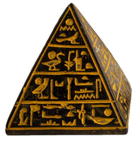Pyramid Antique Gold Large - 3.5"