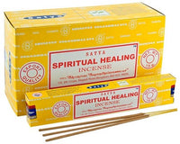Spiritual Healing Satya Incense Sticks 1 Dozen 15 Gram Packs